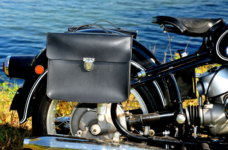 Vintage bmw leather saddlebags #2